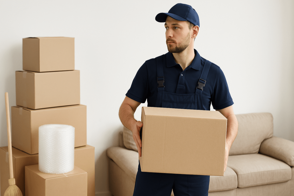 expert home removals team securely moving belongings in Horsham expert home removals